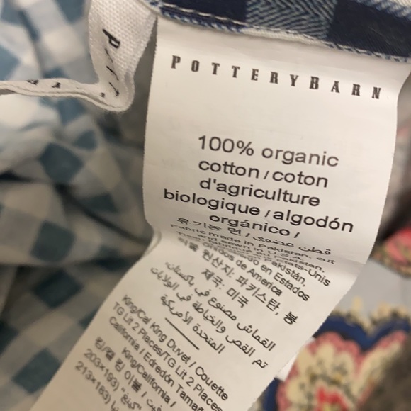 Pottery Barn Bedding Pottery Barn Duvet Cover California King Size